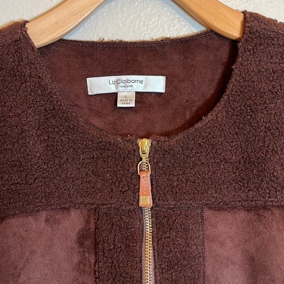 LIZ Claiborne Brown Jacket - Picture 3 of 13